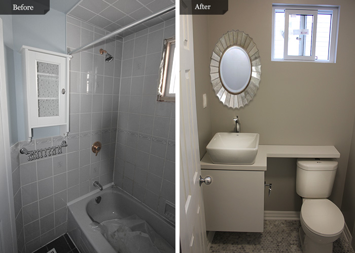 Bathroom renovation Renovation down town Toronto Before and After Pictures. Toronto Renovations Contractor